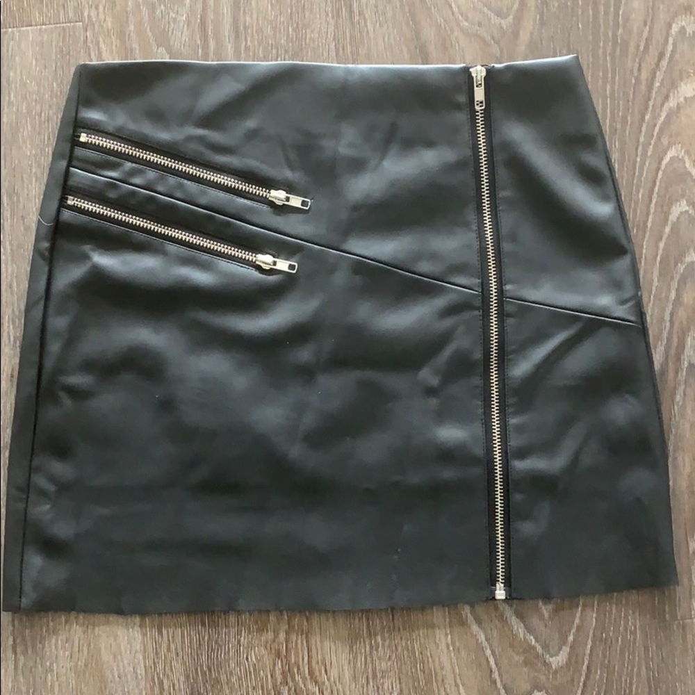 Leather Skirt